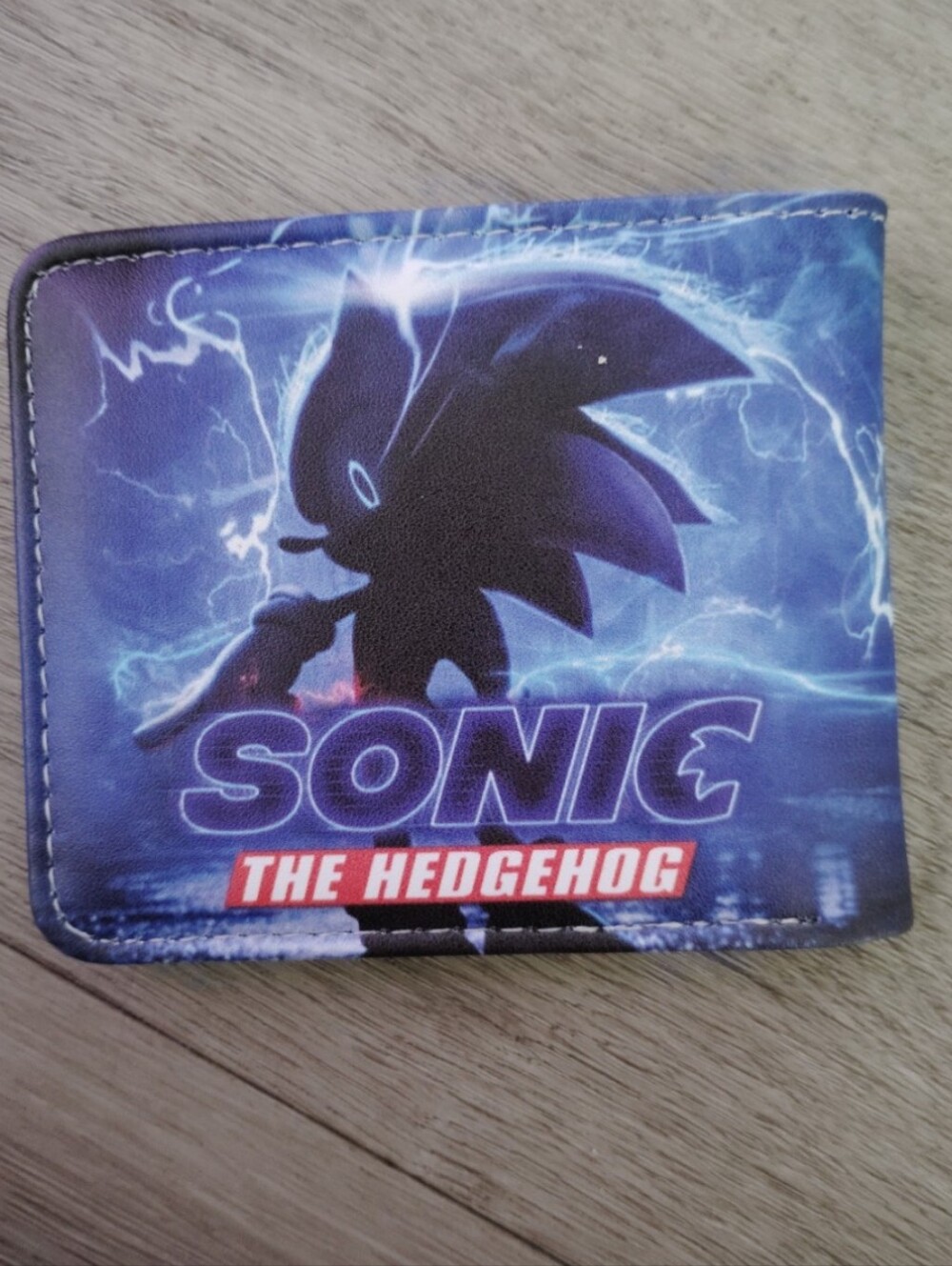 New Sonic the hedgehog anime manga leather wallet